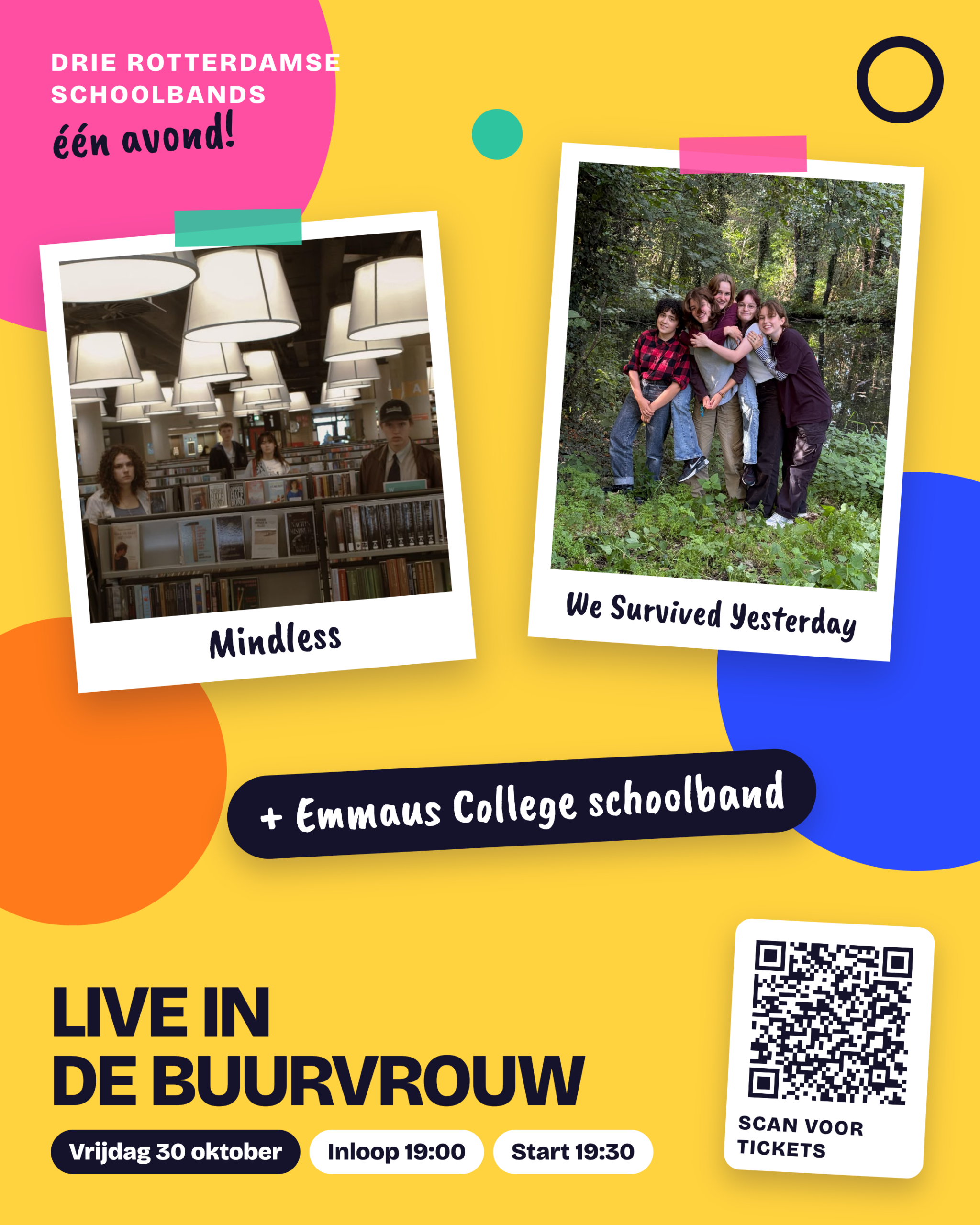 Optreden schoolbands